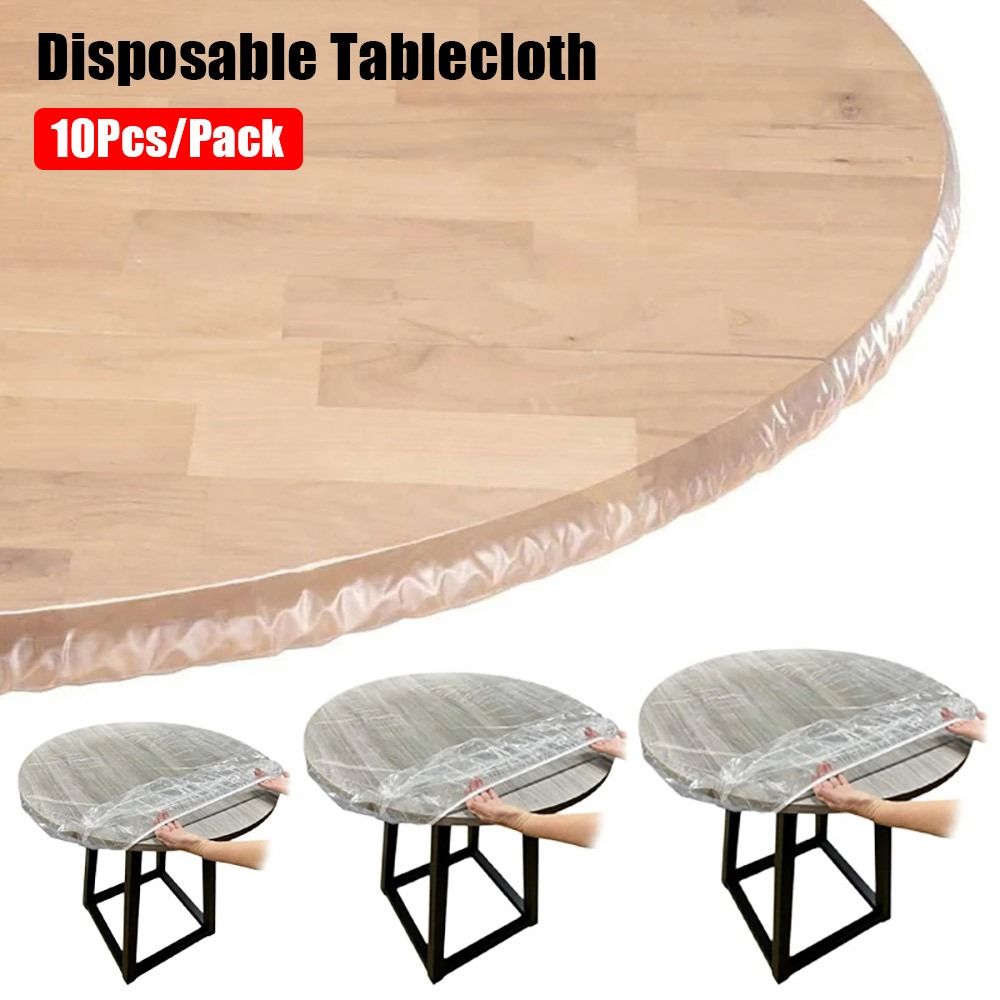 Conference Table Round - 10 szt. Grube, jednorazowe obrusy PE,
