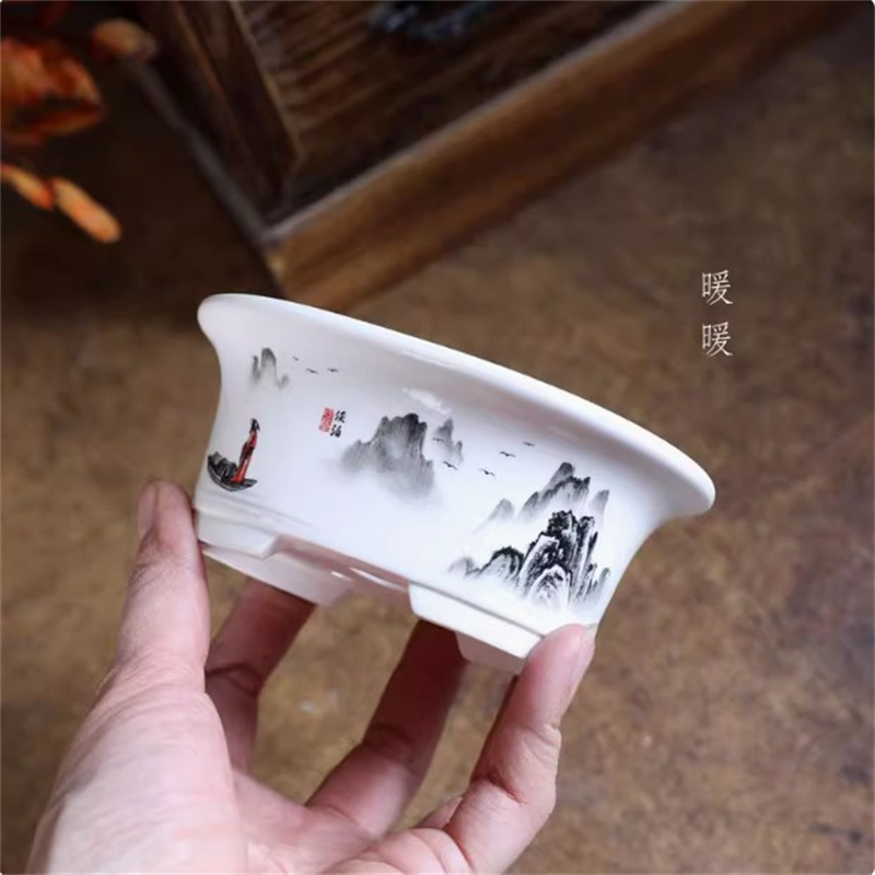 Porcelanowa biała owalna donic – Conference Table Round recenzja i cena
