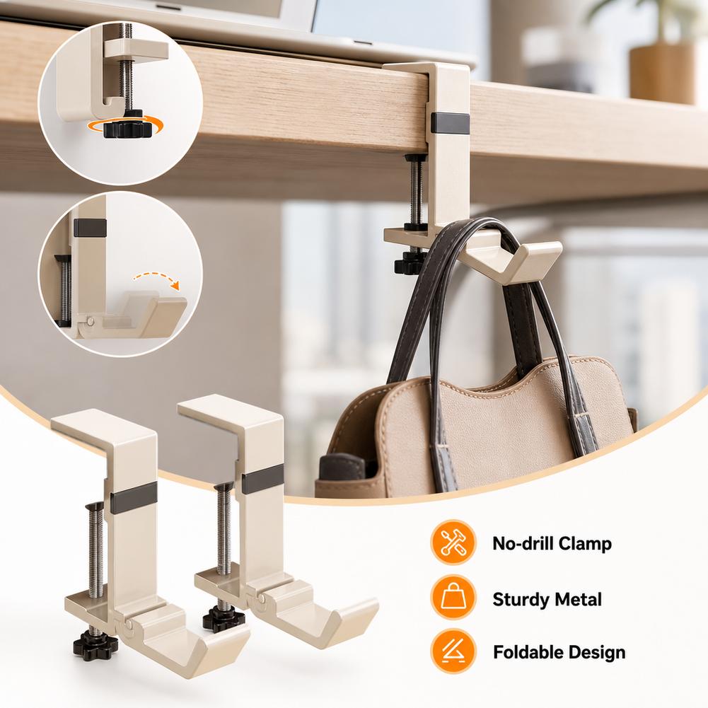 Składany haczyk na biurko bez  – Office Furniture Brands recenzja i cena